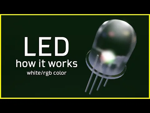 Hogyan működik a LED ⚡ Mi az a LED (Light Emitting Diode)