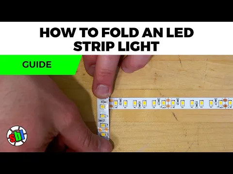 Come piegare le strisce LED attorno agli angoli