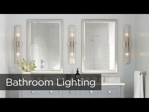 Dicas de iluminação de banheiro da Lamps Plus - Como acender uma penteadeira