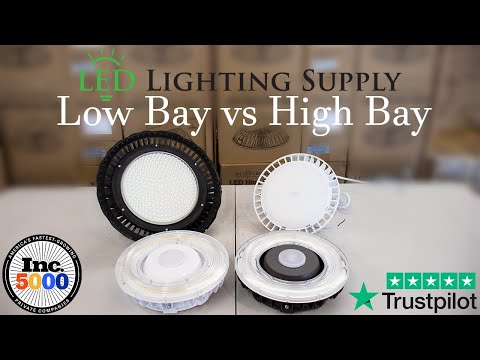 Luci LED High Bay vs Low Bay: cosa