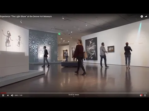 Masinati ang "The Light Show" sa Denver Art Museum