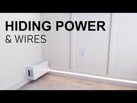 Hiding Power Unit and Wires: Quick Walkthrough