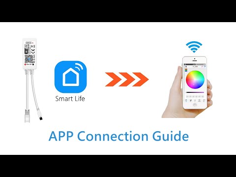 Smart Life LED Strip Light מדריך וידאו לחיבור APP