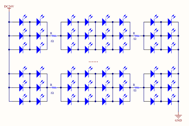 LED միացում - Line