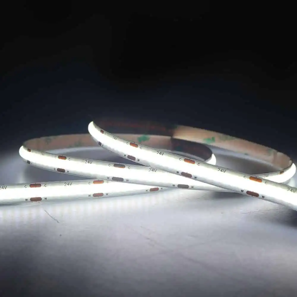 Tiras LED COB: qué son y cuándo deberías usarlas