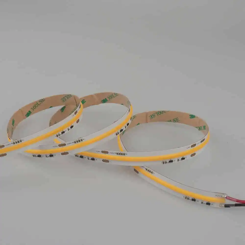 Led strip shop dim to warm