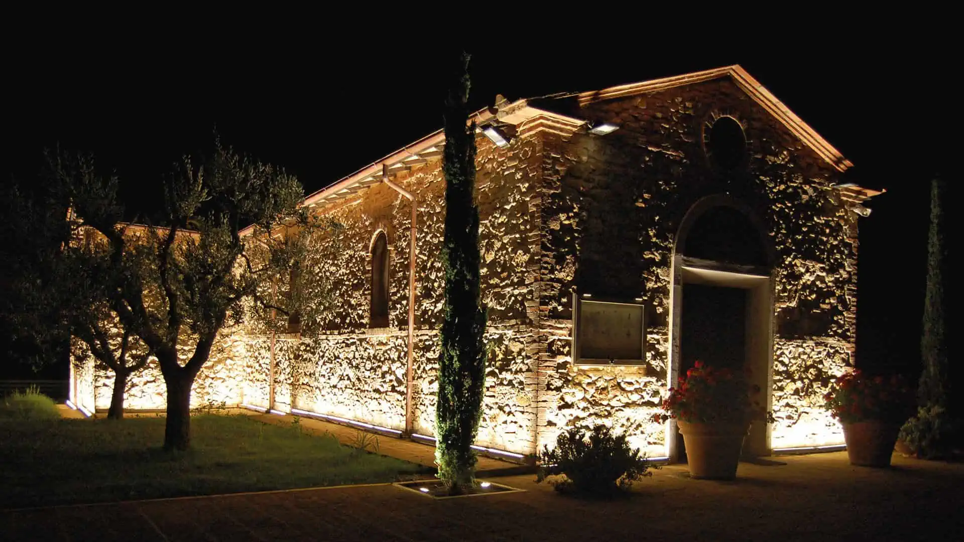 Wall Washer barra LED dimmerabile 14W luci facciata parete piante