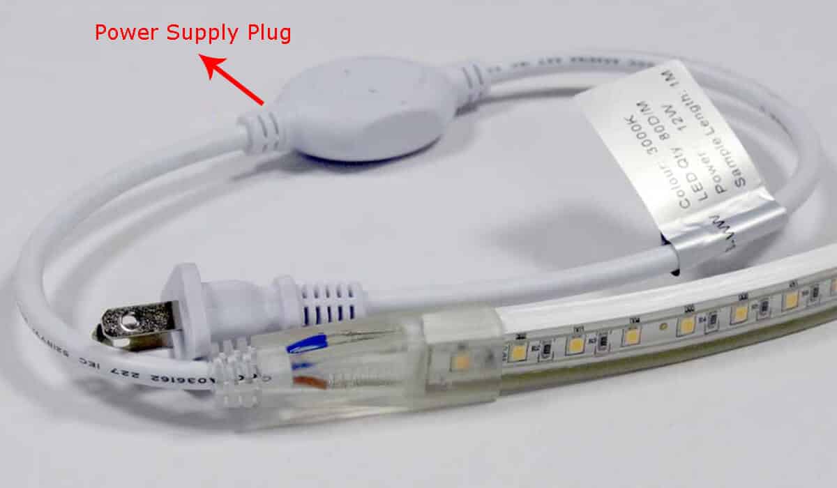 Dimmable LED Strip - 50m - 3000K - 180 LEDs/m - IP65 - Plug & Play
