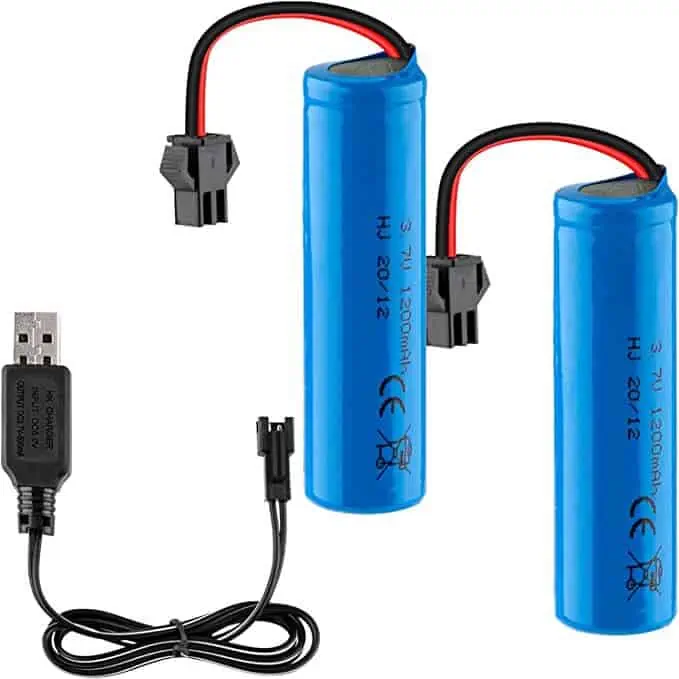 3.7v rechargeable battery