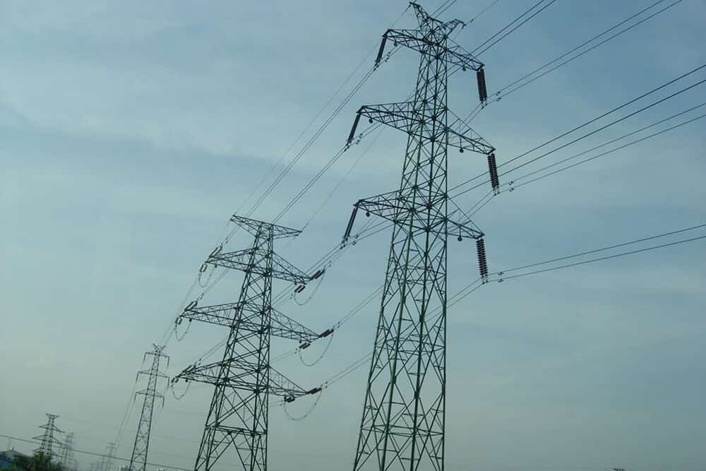 high voltage transmission wire
