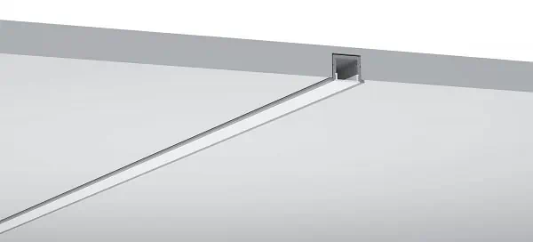 recessed mounted led aluminum profile