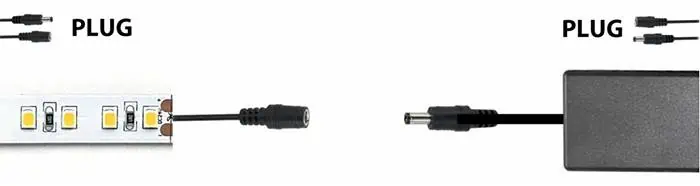 LED rafmagns millistykki 2