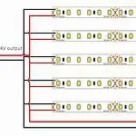 led strip both end connection
