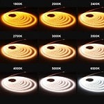 led strip color temperature