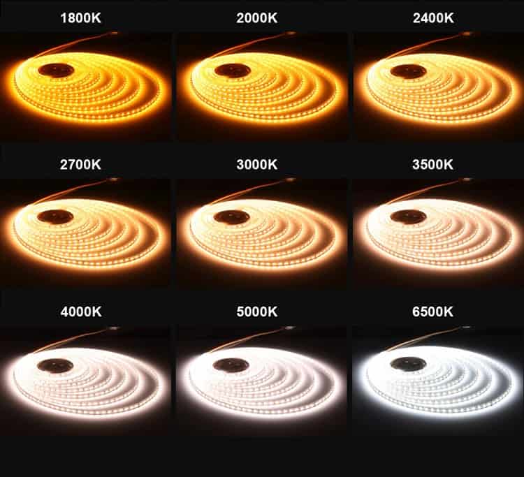 konsulent Amfibiekøretøjer solnedgang Choosing the Right Color Temperature for Your LED Strip: Achieving the  Perfect Ambiance