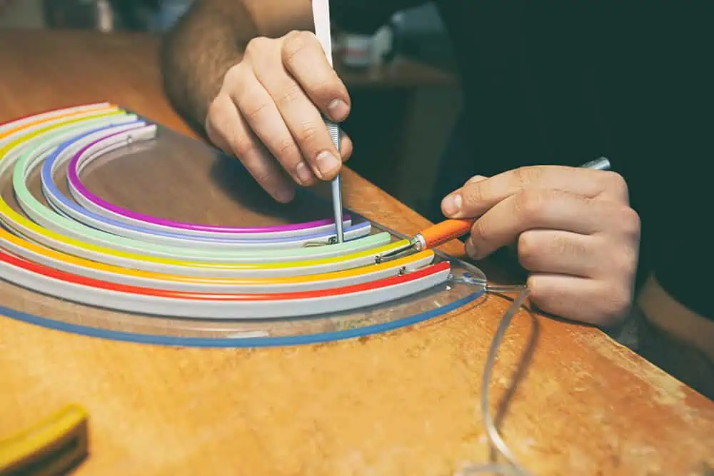 diy led neon sign