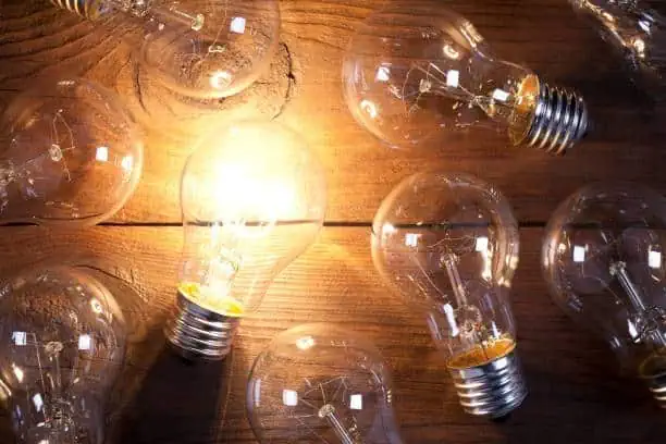 incandescent bulbs