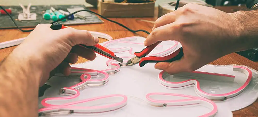 making led neon sign