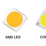 cob לעומת smd