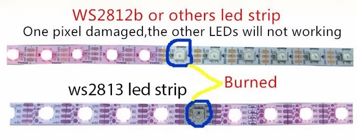 ws2812b vs ws2813 2