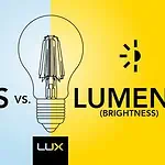 lumen a vatios