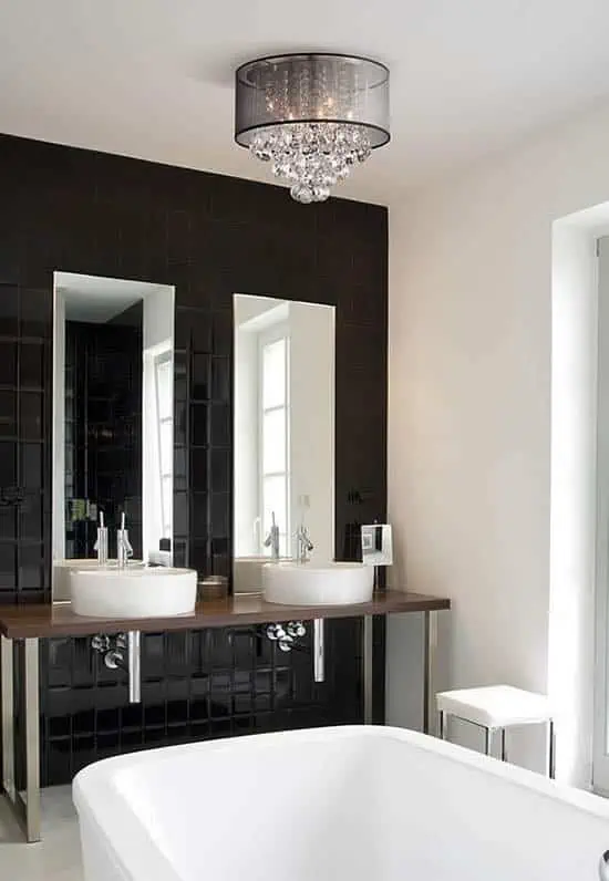 Low ceiling online bathroom lighting