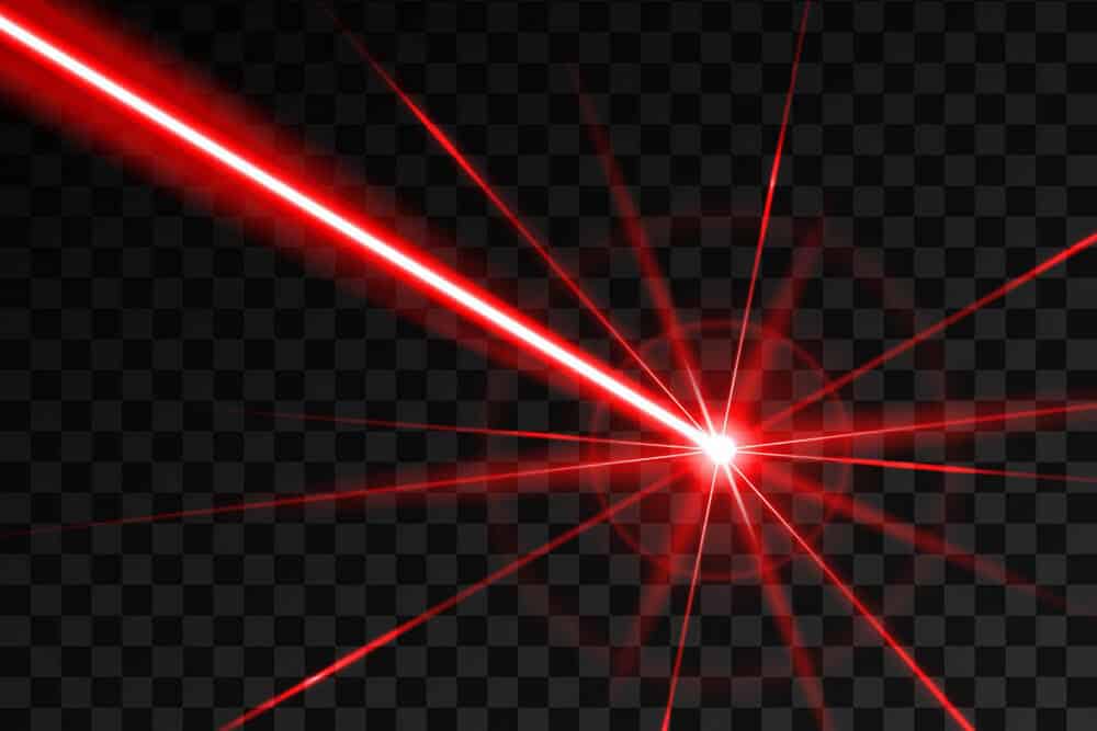 red laser