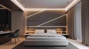 bedroom led strip ideas