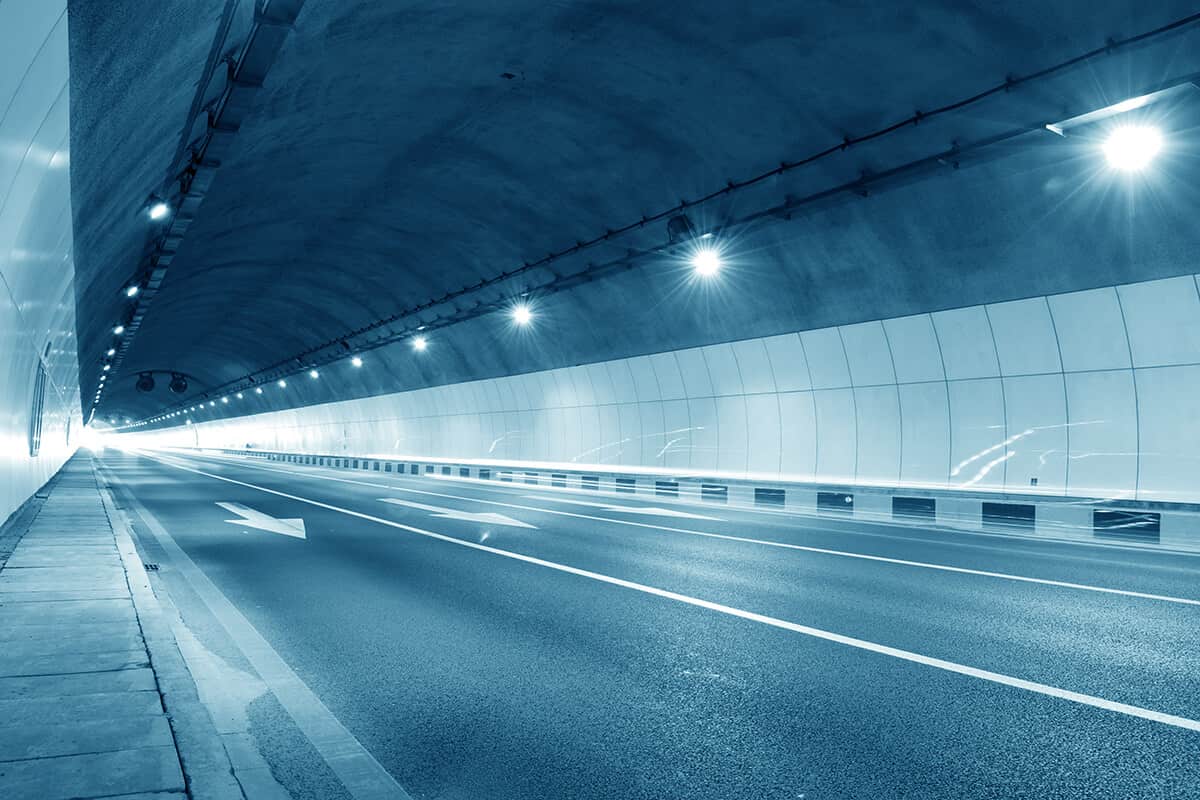 Led jarðgangaljós 1