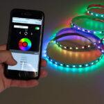 how to connect led strip lights to phone