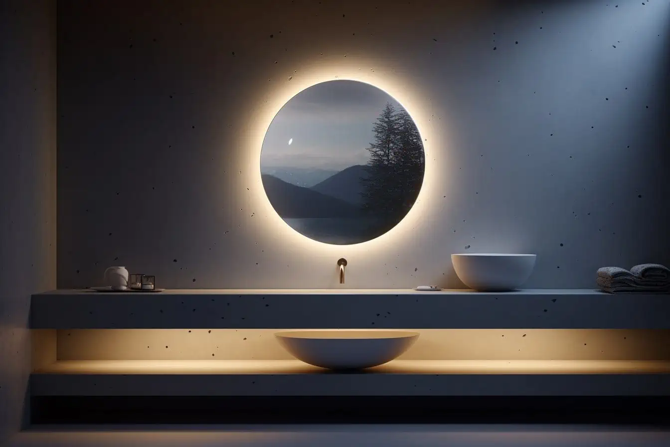 Home Improvement - Bathroom Mirror Backlighting with LED Strips