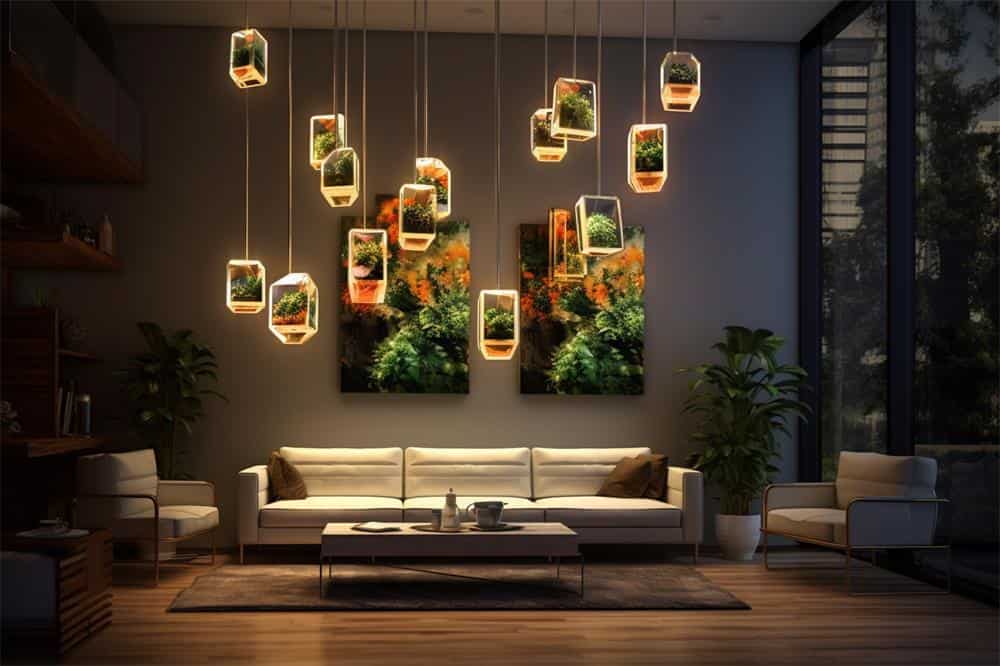 creative living room lighting idea 3