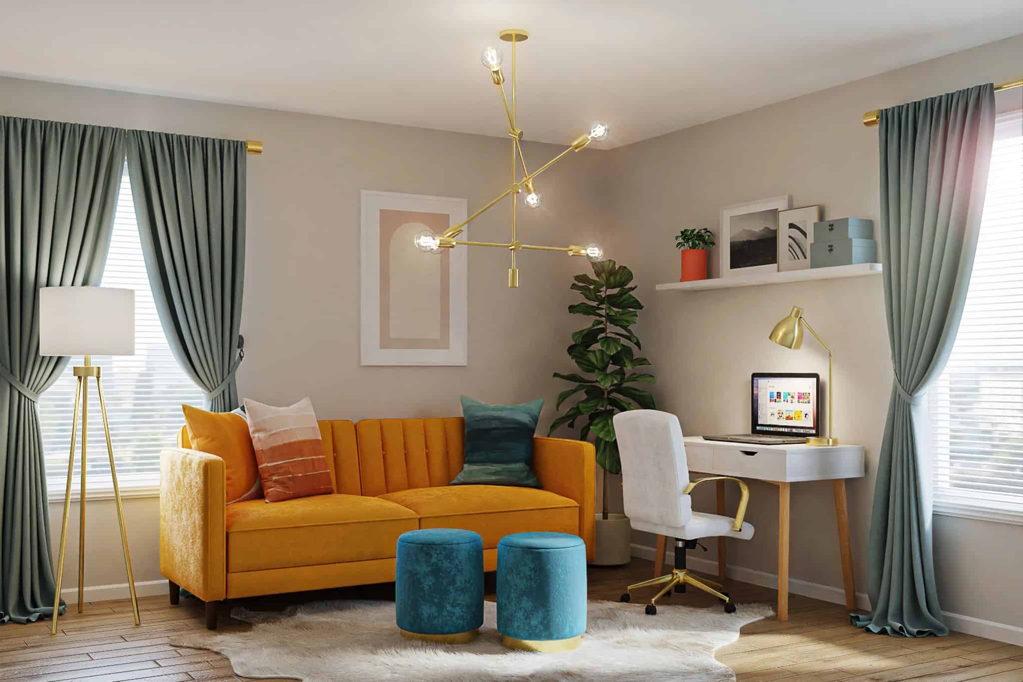 リビングルームのクリエイティブな照明アイデアトップ 48 - LEDYi Lighting