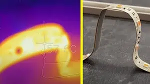 האם נורות רצועות לד מתחממות