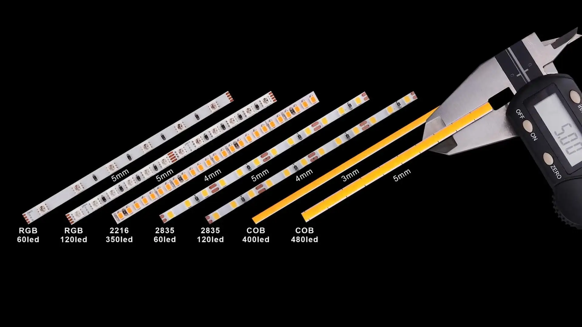 led strip width