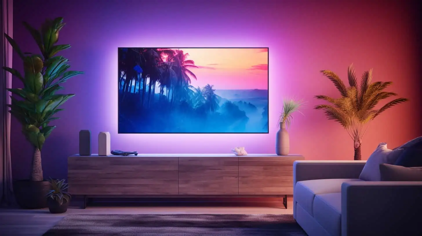 Phillips ambilight TV + hue bridge