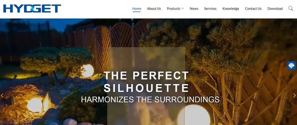 iluminacion hidraulica