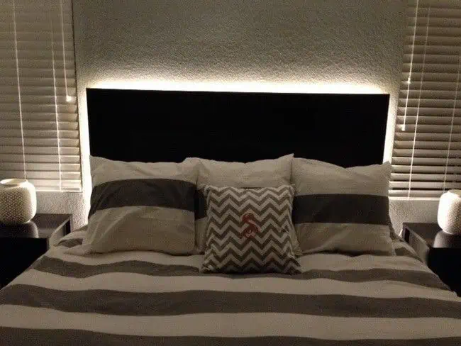 light up the headboard