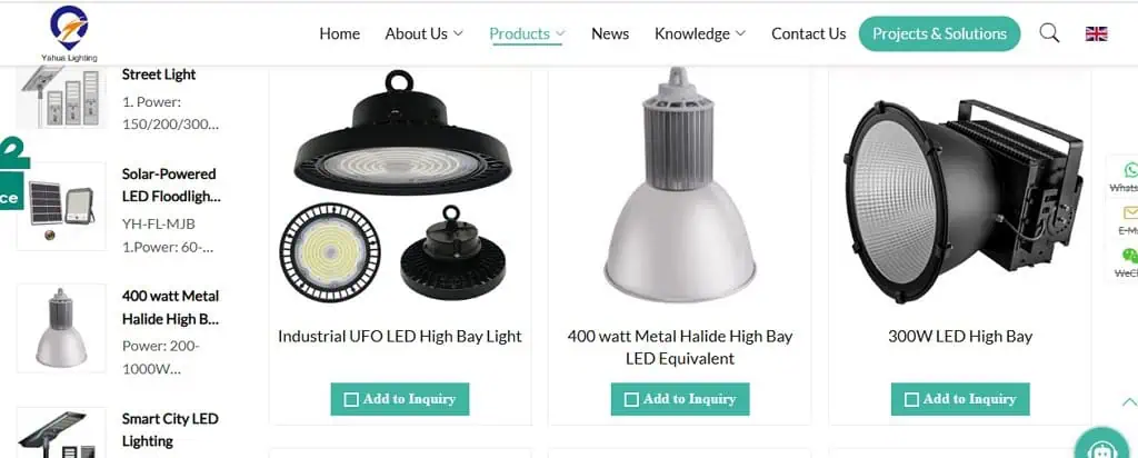 Iluminación de Yahua