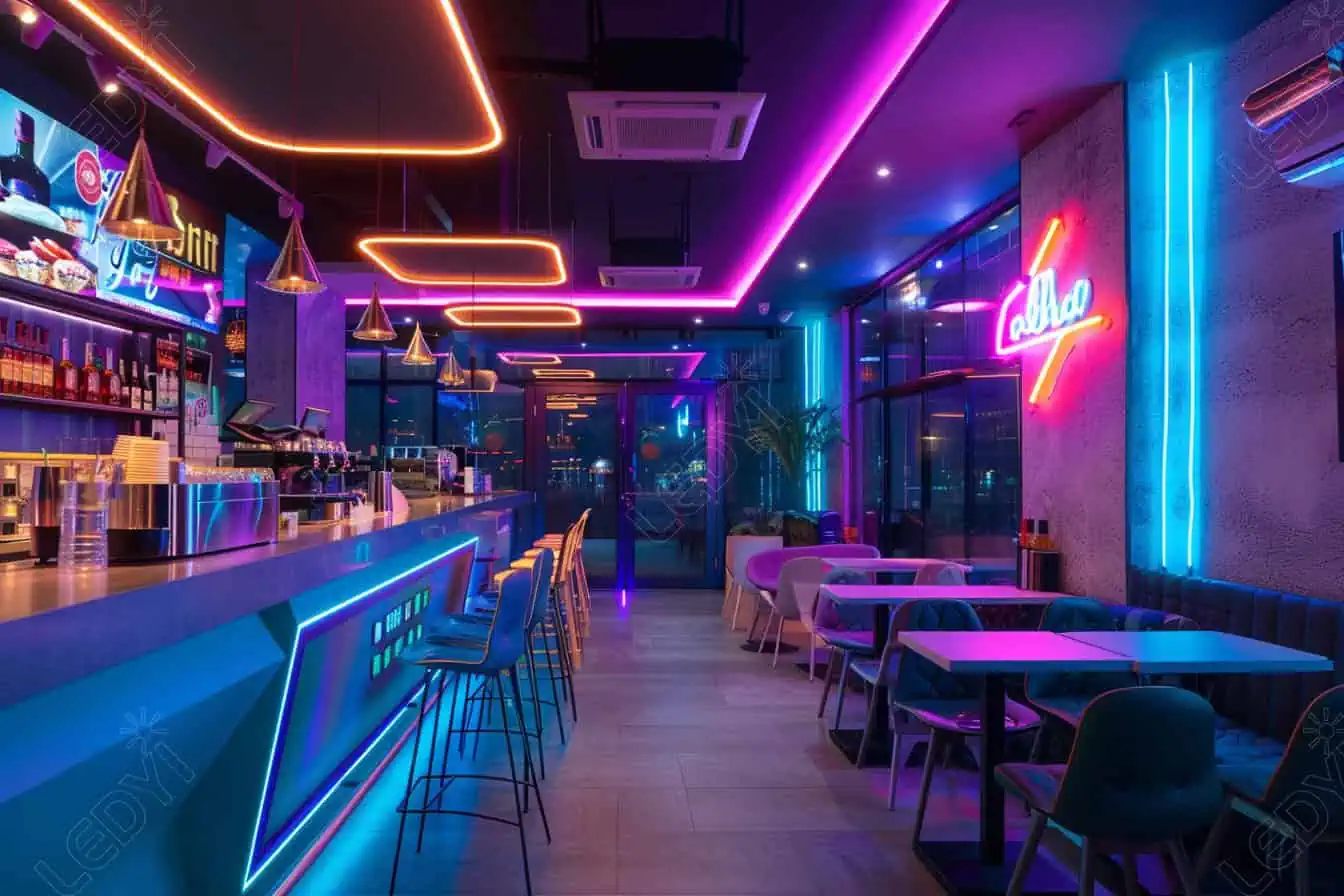 Retro coffee shop lighting hotsell