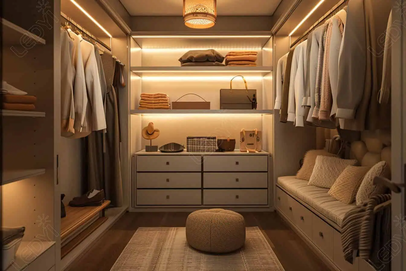 Top 29 Brilliant Shelf closet Lighting Ideas 2025 LEDYi Lighting