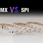 DMX vs SPI LED strip comparison.