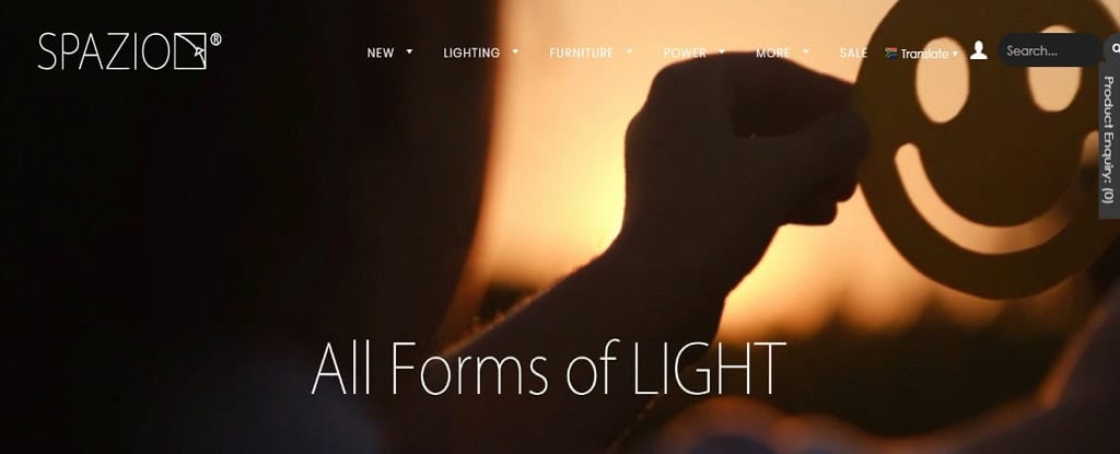 إضاءة سبازيو