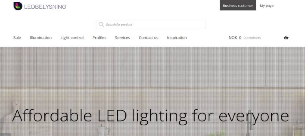 ledbelysning