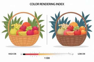 High and low CRI baskets