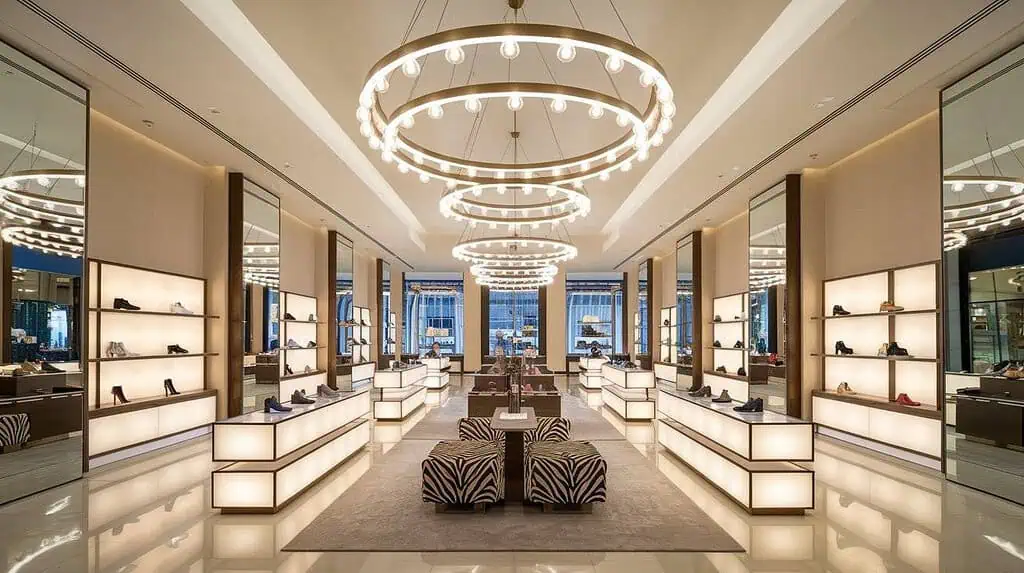 add a centerpiece fixture to create a statement for your store