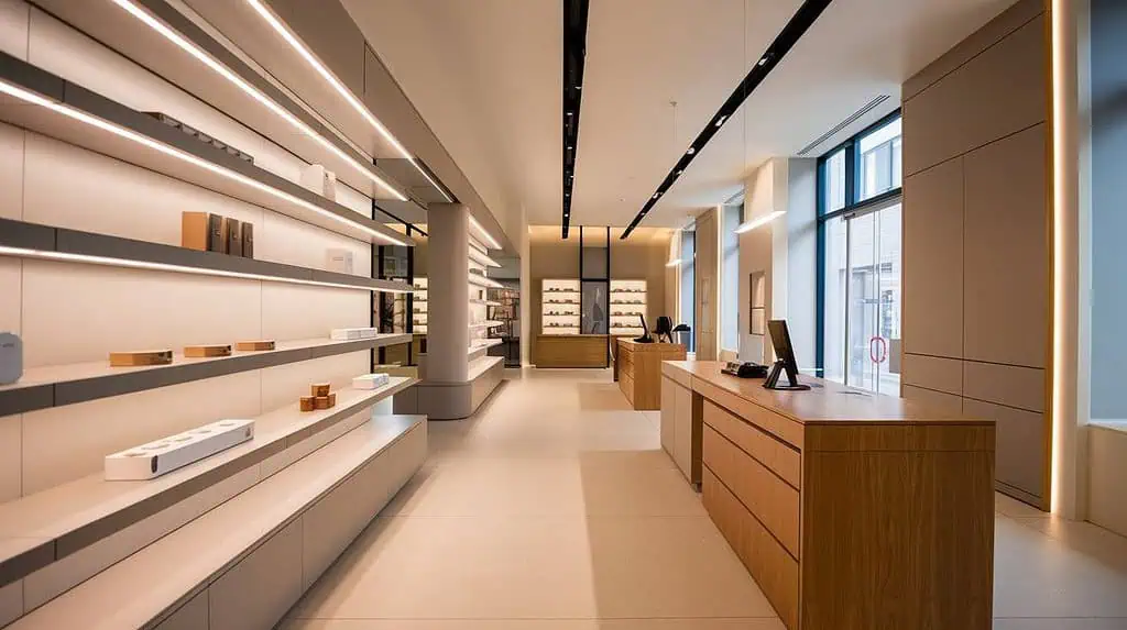 light up the shelves with led strips