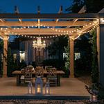 Pergola világítási ötletek