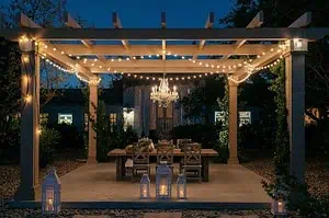 Pergola Lighting Ideas