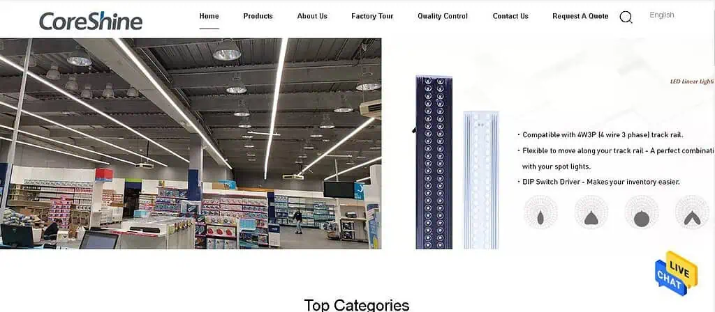 shenzhen coreshine optoelectronics